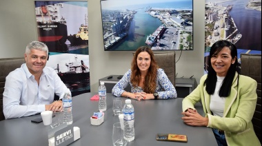 Reunión de concejales de Unión por la Patria con la flamante gestión del Puerto Quequén