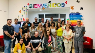 Funcionarios y talleristas se reunieron en San Cayetano de cara al 2024
