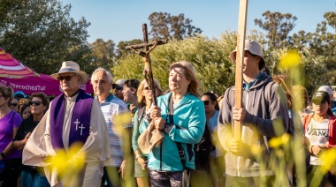 Emotivo Vía Crucis Ribereño en Necochea: Fe y devoción a lo largo del Río Quequén