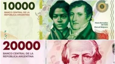Desde mayo saldrá a la calle el billete de 10 mil pesos
