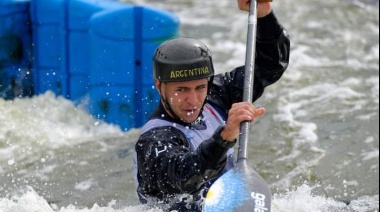 ¡Triunfo necochense en Italia! Manuel Trípano se coronó Campeón de Canoa Slalom