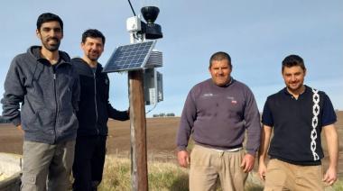 Se instalaron dos estaciones metereológicas en San Cayetano