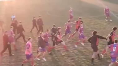 La Liga Necochea de Fútbol dio a conocer a los suspendidos por la violencia entre Defensores PQ y Nicanos Olivera