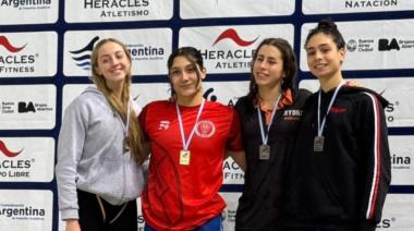 Guada Angiolini imparable: Cuatro oros en el Campeonato Nacional Juvenil y marca técnica en 50 metros mariposa