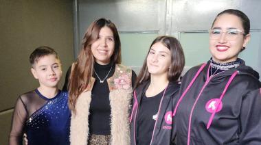 Tres patinadores clasificados al Nacional de Patinaje Artístico con Skating Queens