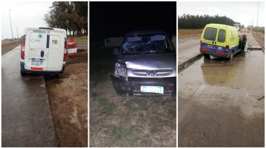 Piden extremar precauciones en la Avenida Circunvalación tras tres accidentes en zonas de reparación