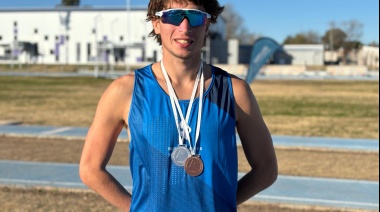 La cosecha de medallas de Santino Marchetti en el Nacional U23