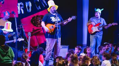 “Peques del Rock” brindó música y juegos a San Cayetano