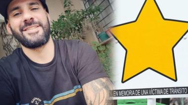 Una nueva estrella amarilla en Necochea: En memoria de Germán Apella, víctima del alcohol al volante