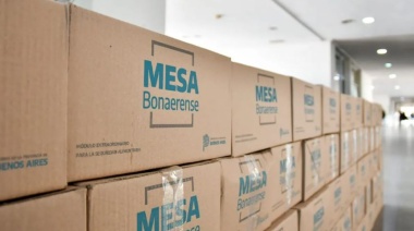 916 módulos alimentarios entregados en San Cayetano: Apoyo del gobierno provincial