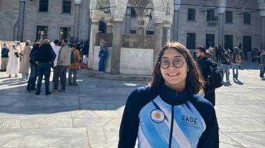 Guada Angiolini: “Muy contenta de representar a la Argentina y a Necochea”