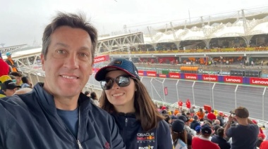 Escapada al GP Brasil: El Intendente de Necochea entre aplausos y críticas por su viaje familiar