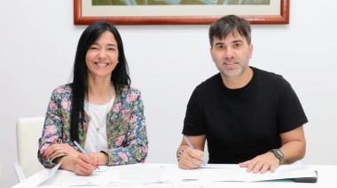 Castelli se sumó al Pacto Social por las Niñeces y Adolescencias de la mano de Andrea Cáceres
