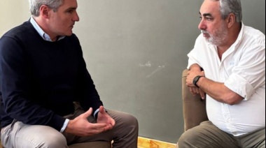 Gonzalo Diez y Miguel Fernández mantuvieron una cercana reunión para el futuro de la UCR de Necochea y la Provincia