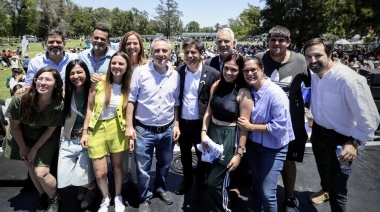 Más de 5.000 jóvenes bonaerenses se reunieron con Kicillof, Larroque y Cáceres en el Encuentro Anual de Envión