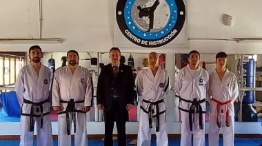 El Taekwon-Do necochense celebra nuevos ascensos con la graduación de cinco instructores