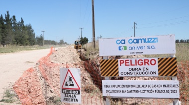 Villa Trave tendrá gas natural: San Cayetano inicia la ampliación de la red