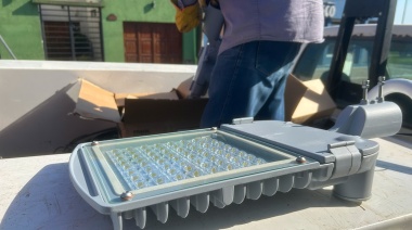 La zona de Jesuita Cardiel se ilumina con nuevas luminarias LED