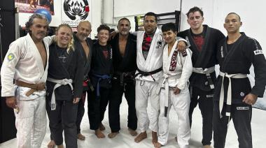 Delegación necochense afina su técnica para el Torneo Sudamericano de Jiu Jitsu