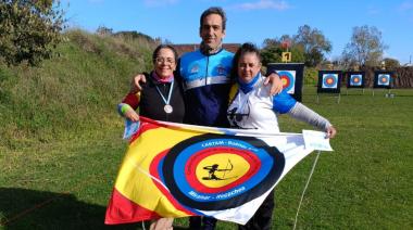 Doblete necochense en Mar del Plata: oro y plata para Casanovas y Cedrón en tiro con arco