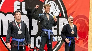 Miguel Donovan se consagró Medalla de Plata en el Torneo Argentino Master de Jiu Jitsu 2025