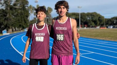Destacada actuación de atletas necochenses en el Nacional U23 de Uruguay