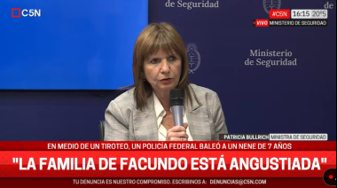 Bullrich defendió al policía que mató a Thiago: ¿Exceso de legítima defensa?