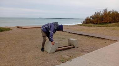 Vandalismo en Quequén: analizan cámaras para identificar a los responsables