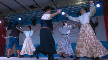 Necochea celebra la Independencia a puro folclore con el 3º Encuentro Regional de Peñas