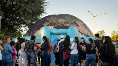 El Planetario Móvil 360° llega a San Cayetano con una experiencia inmersiva para toda la familia