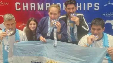 Una necochense en lo más alto: Gabriela Basualdo se coronó campeona mundial en Glasgow