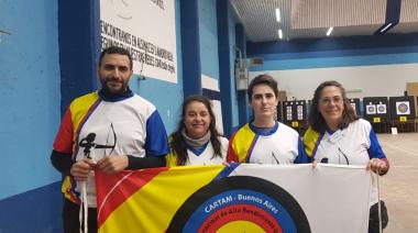La arquería en Necochea sigue creciendo: medallas doradas y plata en torneo homologatorio