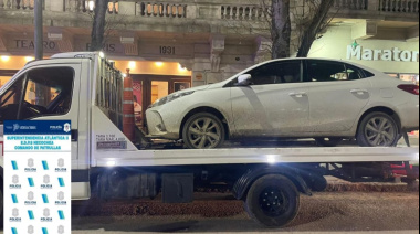 Centro de Necochea: un conductor chocó un móvil municipal tras resistirse a un control de tránsito