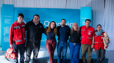 Puerto Quequén capacitó a 22 equipos de fútbol amateur y entregó kits deportivos y de primeros auxilios
