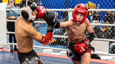 Los necochenses Malco Álvarez y Santiago Salvador sumaron puntos en el torneo 'Revancha de Ring'
