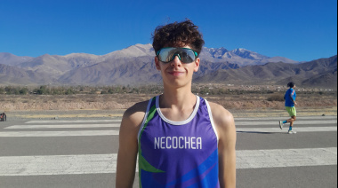 Tiago Rojas, el atleta de Necochea que se prepara en la altura de Salta para enfrentar grandes desafíos