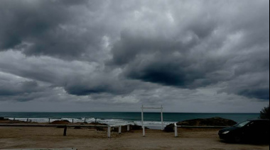 Clima en Necochea hoy: martes gris con lluvias y viento del sudeste