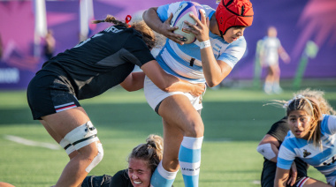 Rugby femenino: la quequenense Milagros Echaves cerró un gran Panamericano con Las Yaguaretés