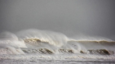 Alerta amarilla por vientos fuertes en Necochea: hoy se esperan ráfagas de hasta 80 km/h