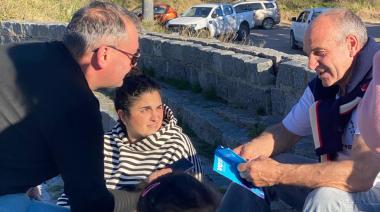 Servicios, tasas y obras en campaña: las críticas de Paulo Nielsen, candidato de Fuerza Patria