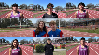 El atletismo necochense brilla: la Escuela Municipal aporta finalistas para los Juegos Bonaerenses