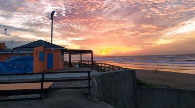 Clima en Necochea: lunes con lluvias y chaparrones, la máxima llegará a 20°
