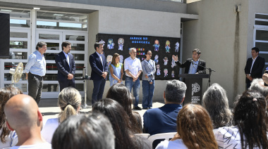 ¿Qué expresaron Rojas y Kicillof al inaugurar el Jardín 919?