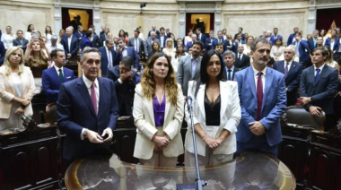Jimena López regresó al Congreso: la necochense juró su segundo mandato con un mensaje directo al distrito