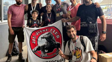 Gran desempeño necochense en la última etapa de la Serie Bonaerense de Jiu Jitsu