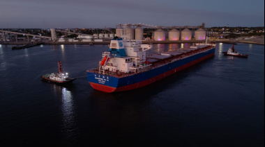 Argentina abrió el mercado chino del trigo con una operatoria histórica en Puerto Quequén