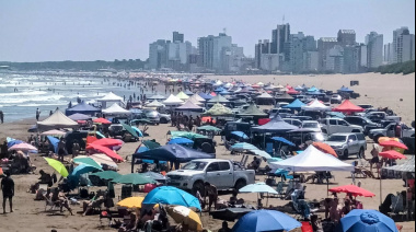 Lunes sin lluvias en Necochea: máxima de 30 grados y viento del este