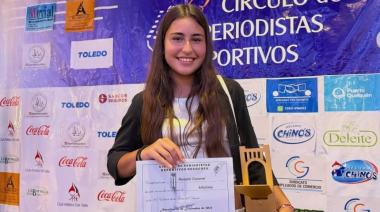 Rosario Coronel, deportista del año: una mujer en lo más alto del deporte de Necochea