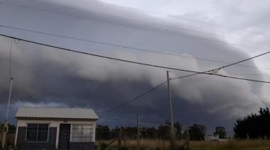 Tormentas fuertes y alerta amarilla para Necochea este miércoles: ráfagas de hasta 70 km/h y posibles granizadas