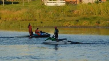 Angustiante operativo para dar con el joven desaparecido en el Río Quequén